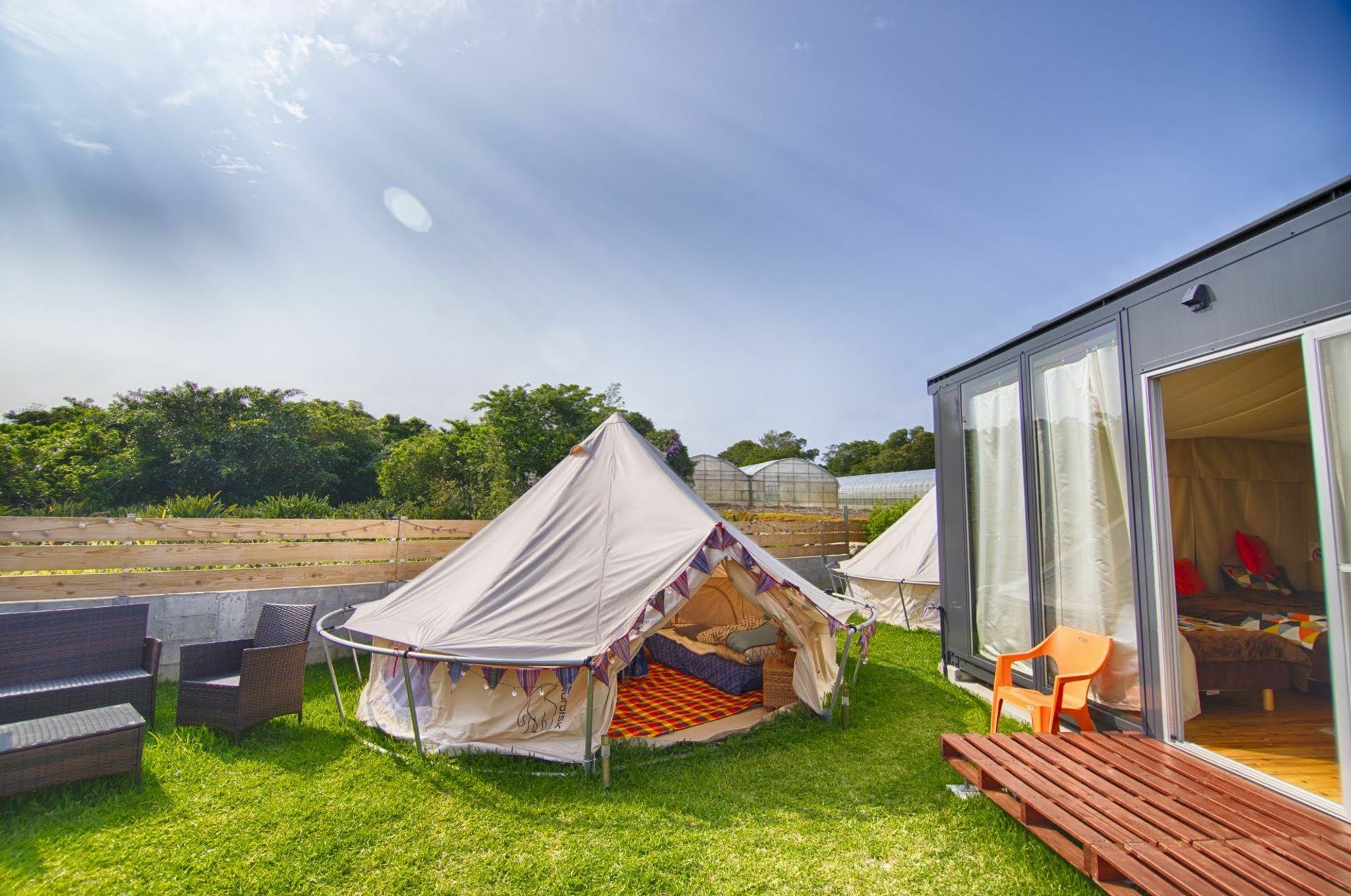 Half Glamping Hoshioto Villa Nakijin Exteriör bild