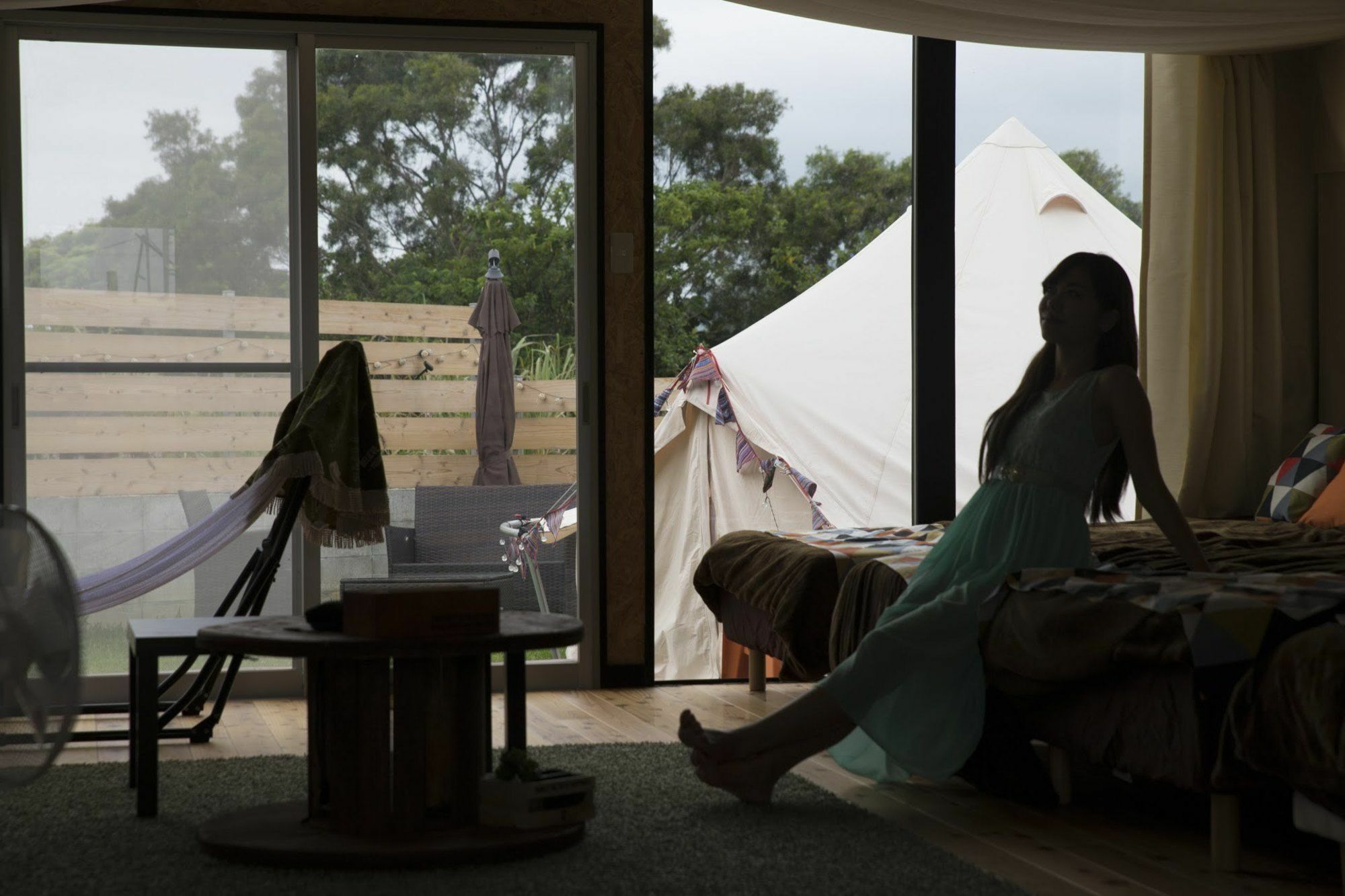 Half Glamping Hoshioto Villa Nakijin Exteriör bild
